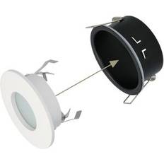 Belysning Hoftronic 6er Set Raval LED Einbaustrahlers Spotleuchte GU10 Spotlight