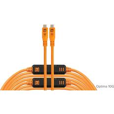 Tether Tools Pro Optima 10G USB-C 31 Inch Straight Black