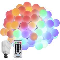 Multifärgade Ljusslingor Neoglint Plug-in Globe Lights 18m 59.06ft String Light