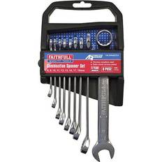 Combination Spanner Set Chrome Vanadium 9 Piece U-ringnyckel