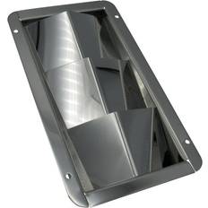 Extractor Fans Securefix Direct Stainless Steel Louvred Air Vent 207MM x 113MM