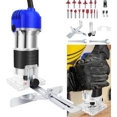 Fixed Routers YouseaHome Handheld Wood Compact Trim Router 15PCS