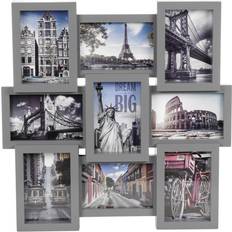 URBN Living Large Multi Aperture Collage 9 Piece Photo Frame
