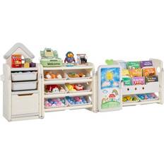 VEVOR Kid Toy Storage Bookshelf 10 Bins