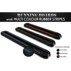 Running Boards & Nerf Bars Ford Black Running Boards My3 To Fit Transit MK7 LWB 2007 2014