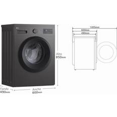 Tvättmaskiner LG Lavadora Frontal F4A1009NDK 9kg 1400rpm
