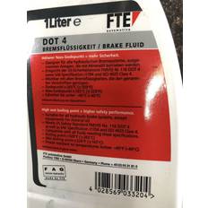 Brake Fluids Fte DOT4 1 Liter Bremsflüssigkeit
