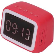 Alarm Clocks Goolrc Wireless Digital Alarm Clock Red