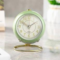 Alarm Clocks Kikidex Silent Alarm Clock Bedside Standing Clock