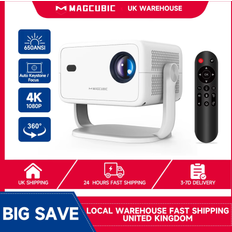 Android projectors Magcubic 4K Android Projector 650ANSI Auto Focus Keystone 1080P