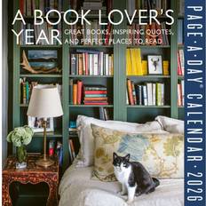 A Book Lovers Year Desk Calendar 2026