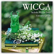 FSC (The Forest Stewardship Council) Calendars Flame Tree Publishing Wicca Wall Calendar 2026