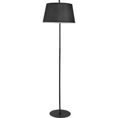 Northio Båglampa Arc Metall Linne Svart Golvlampa