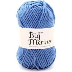 Drops Design Big Merino Uni Colour Jeans Blue 75m