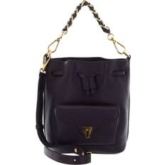 Black - Leather Bucket Bags Coccinelle Beat Generation Bucket Bag Plum - Purple