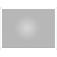 Milobad Mikelo R01 LED Spejl Hvid Ramme 60x80cm