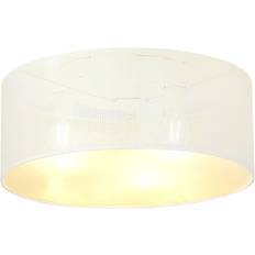 3 Hvid Guld Loftslampe Ø50 cm E27 230V