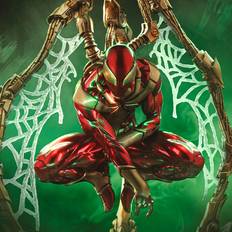Marvel Art Scale Deluxe Statue 1 10 Spider-man Armor 24 cm