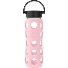 Lifefactory Glass Water Bottle 650ml Desert Rose