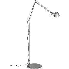 Justerbar arm Gulvlamper & Havelamper Artemide Tolomeo Micro Aluminum/Silver Gulvlampe 109cm