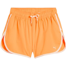 Badshorts dam Puma Women's High Waist Swim Shorts - Sun Orange