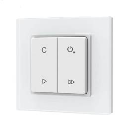 Beleuchtungs-Fernbedienungen ISOLED Sys-Pro RGB RGB 1 Zone Aufputz Tast Fernbedienung Weiß Beleuchtung-Fernbedienung