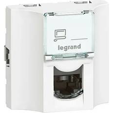 Network Outlets Ethernet, Data & Phone Outlets Legrand 078623 Male Grommet RJ45 Cat6 FTP 2mod Cross Plug