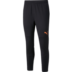 Puma IndividualFINAL Training Men's Soccer Pants - Black/Neon Citrus