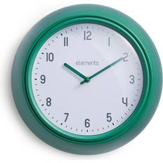 Elements Fletcher Green Wall Clock 60cm