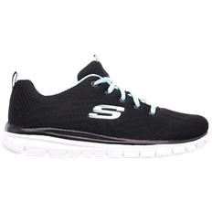 Skechers Graceful Get Connected W - Black/Turquoise