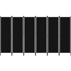vidaXL 320730 Black Room Divider 300x180cm