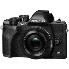 OM SYSTEM Separat Spegellösa systemkameror OM SYSTEM OM-D E-M10 Mark IV + ED 14‑42mm F3.5‑5.6 EZ Black