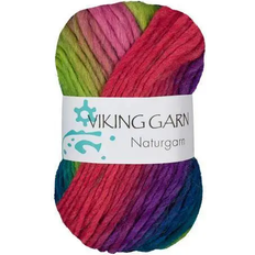 Viking of Norway Naturgarn Multi Grøn/Rosa 50m