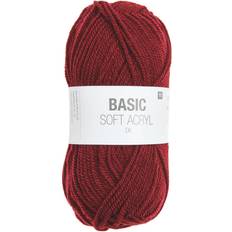 Rico Design Basic Soft Acrylic DK Bordeaux 155m