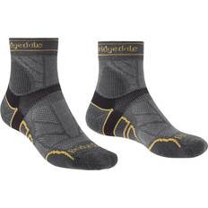 Bridgedale Men's Lightweight T2 Merino Sport 3/4 Crew Socks - Gunmetal