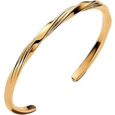 Pandora Twisted Open Bangle - Gold
