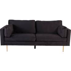 Soffa boom Venture Design Boom Black Soffa 203cm 3-sits