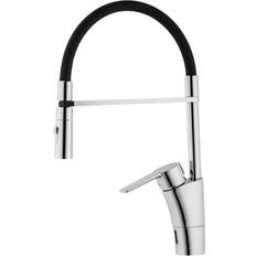 Svart Köksblandare Mora Armatur Cera Duo (242402) Krom