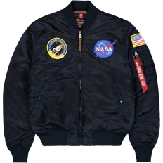 Alpha Industries MA 1 VF NASA Vintage Fit Bomber Jacket - Rep Blue