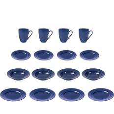 aida Groovy Blue Spisestel 16stk