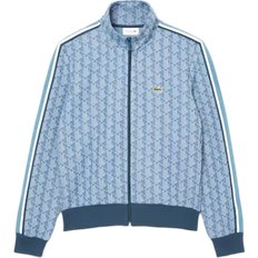 Lacoste Paris Zip Up Jacquard Track Jacket - Blue