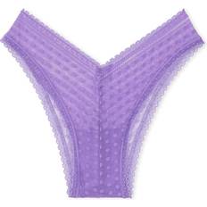 PINK Wink V-Front Brazilian Panty - Wysteria Purple