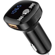 FM-sändare Mobilmarket FM Sändare Bluetooth Snabbladdare