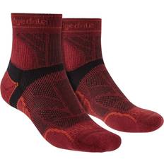 Bridgedale Men's Lightweight T2 Merino Sport 3/4 Crew Socks - Red
