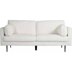 Venture Design Boom White Sofa 203cm 3 personers