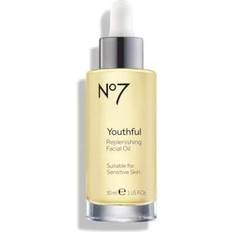 UVA Protection Serums & Face Oils No7 Youthful Replenishing Facial Oil 30ml