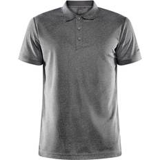 Craft Men's Core Unify Polo Shirt - Dark Grey Melange
