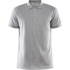 Craft Men's Core Unify Polo Shirt - Grey Melange