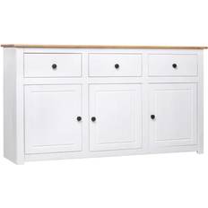 vidaXL Panama Range Blanco Sideboard 135x80cm