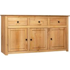 Armarios vidaXL Panama Range Marrone Sideboard 135x80cm